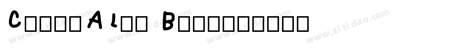 CorpoALig Bold字体转换
